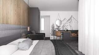 Отель 6aTo Hotel & Spa София Двухместный номер с 1 кроватью, балконом и видом на горы - Бесплатный доступ в спа-центр-16